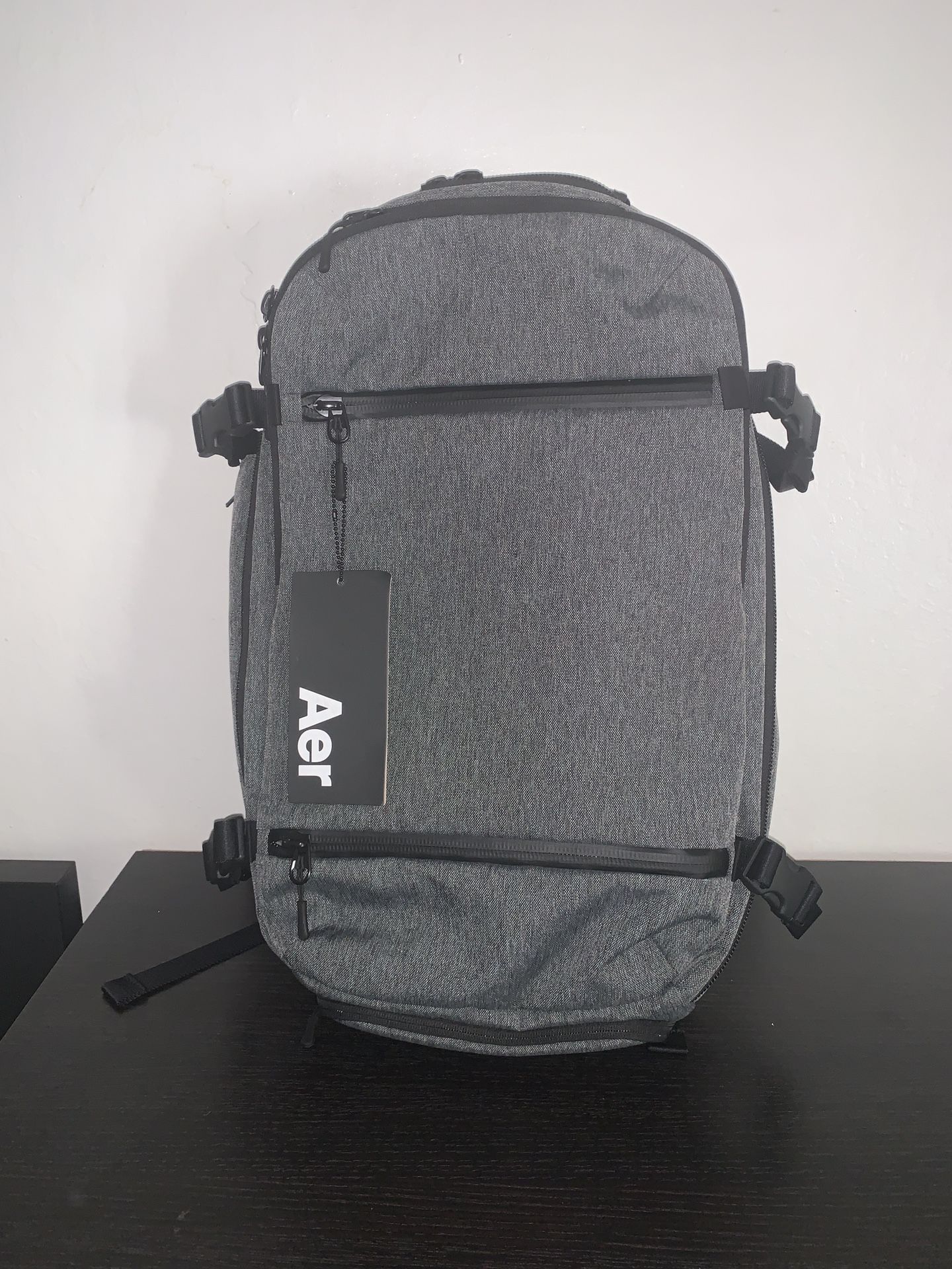 Aer -Gray Travel Backpack