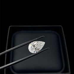 Pear Shape Lab-grown Certified Diamond 