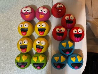 Emoji Squeaky Toys