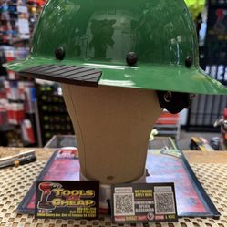 LIFT FULL BRIM GREEN SAFETY HARD HAT