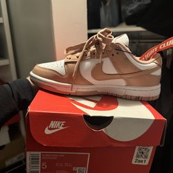 Nike rose gold dunks