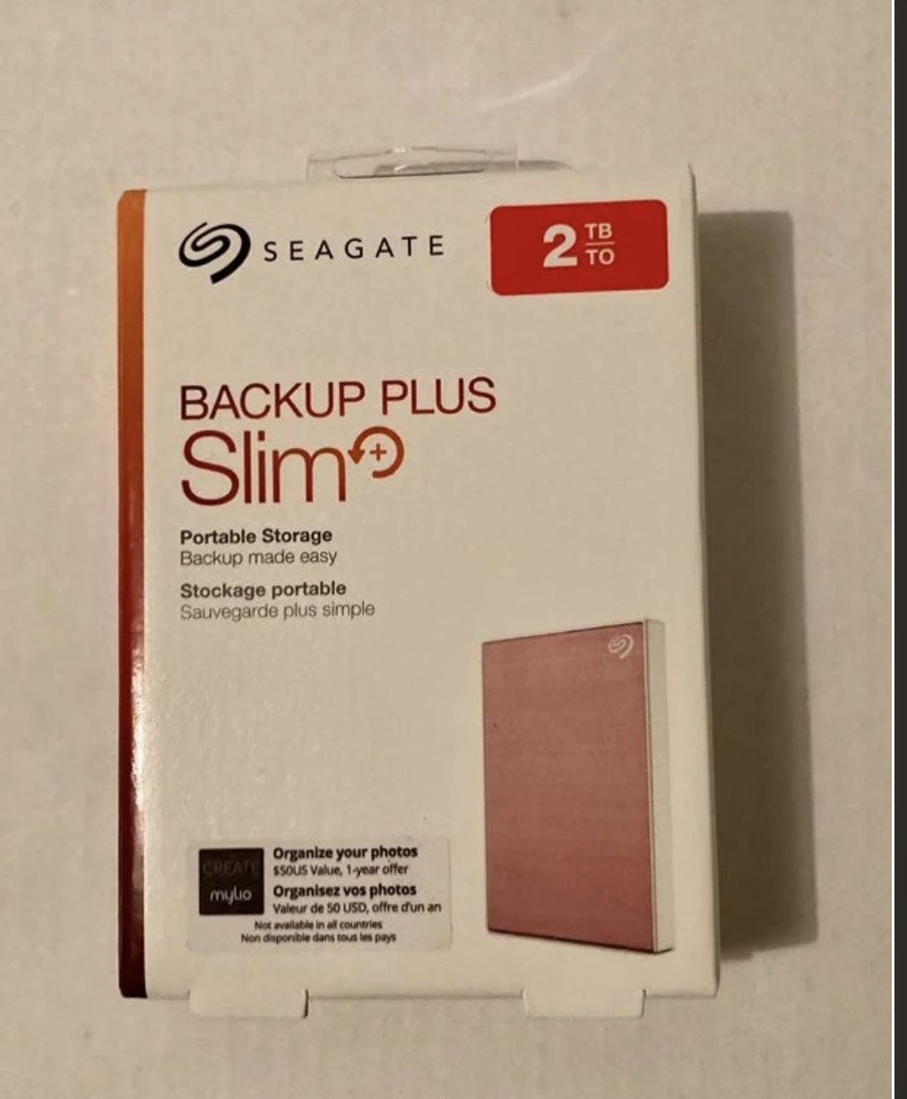 Seagate Backup Plus Portable Storage - 2 TB
