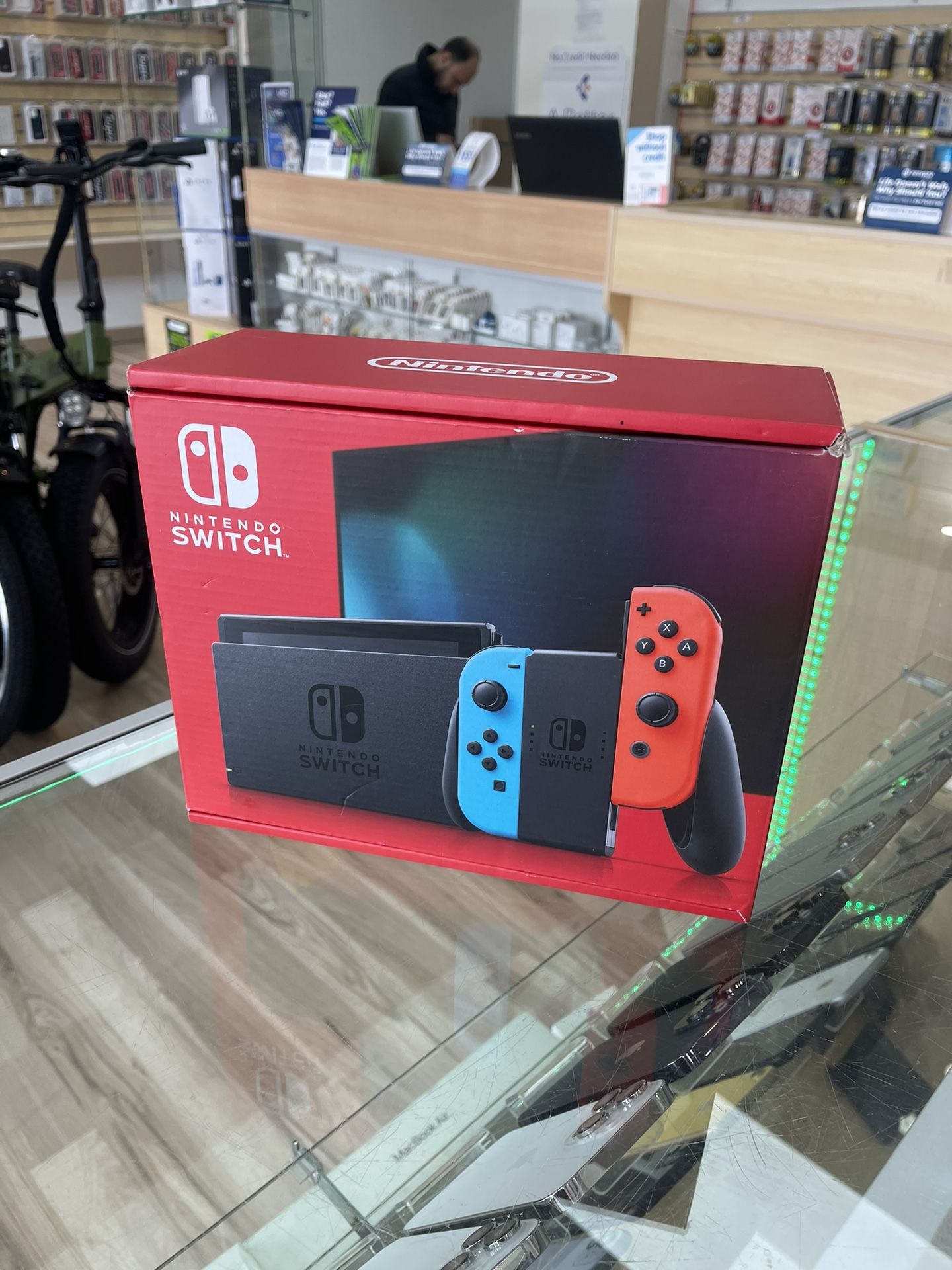 Nintendo Switch Neon Brand New Financing Deal! $85 Down To Take It Home No Credit Required!