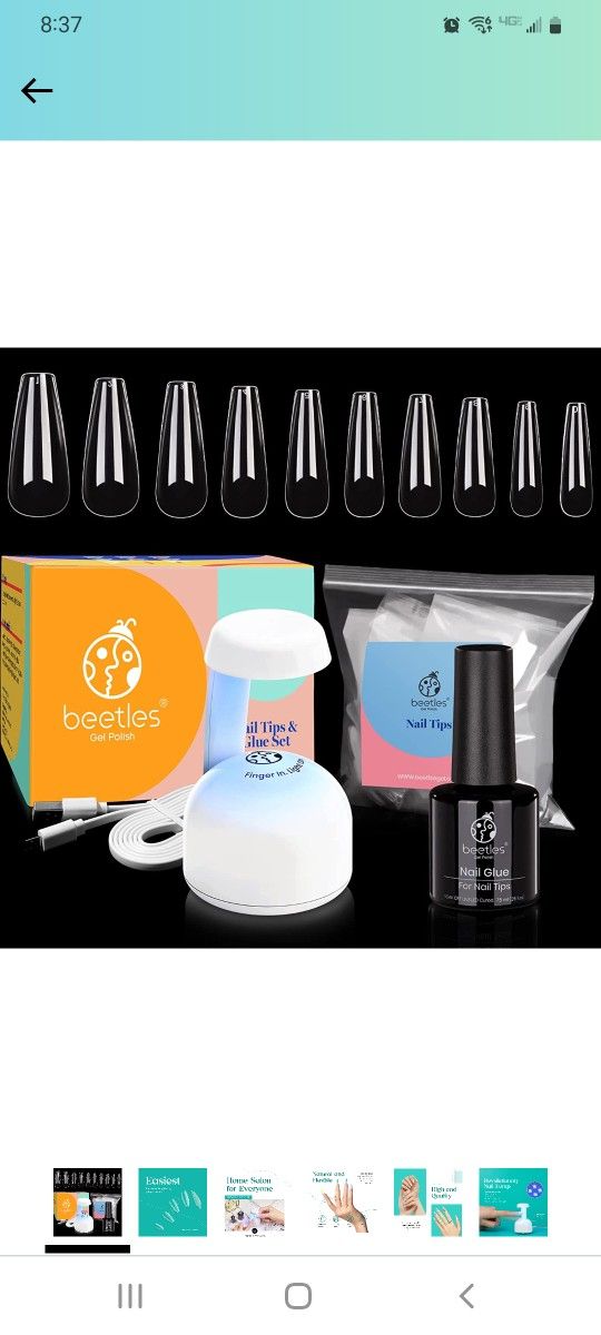 Beetles "Gel X" Nail Kit