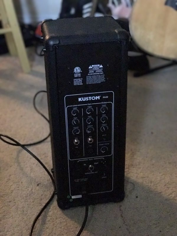 KUSTOM speaker/amp/PA system