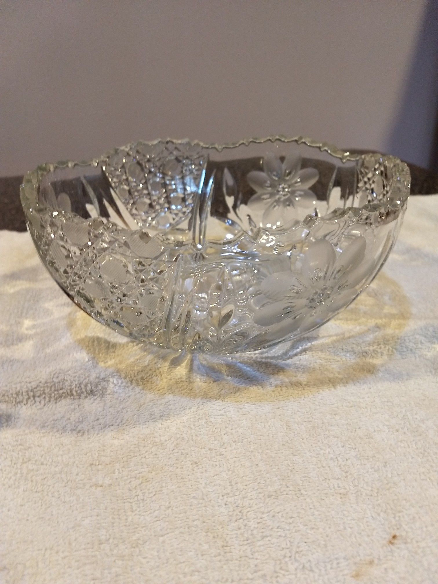 Crystal bowls