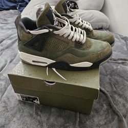 Jordan 4 Craft Olive Size 12