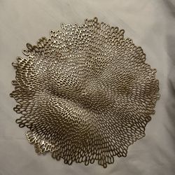 Gold Vinyl Placemats 