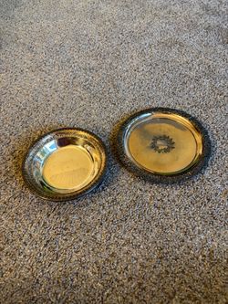 Silver-Plated Candy Dish – $25