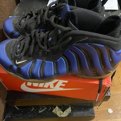 Blue Nike Air Foamposites Size