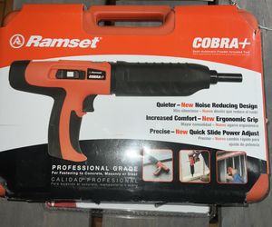 Brand New Ramset COBRA+ PROFESIONAL GRADE For Fastening to Concrete, Masonry or Steel