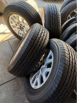 Toyota Tacoma 17” wheels