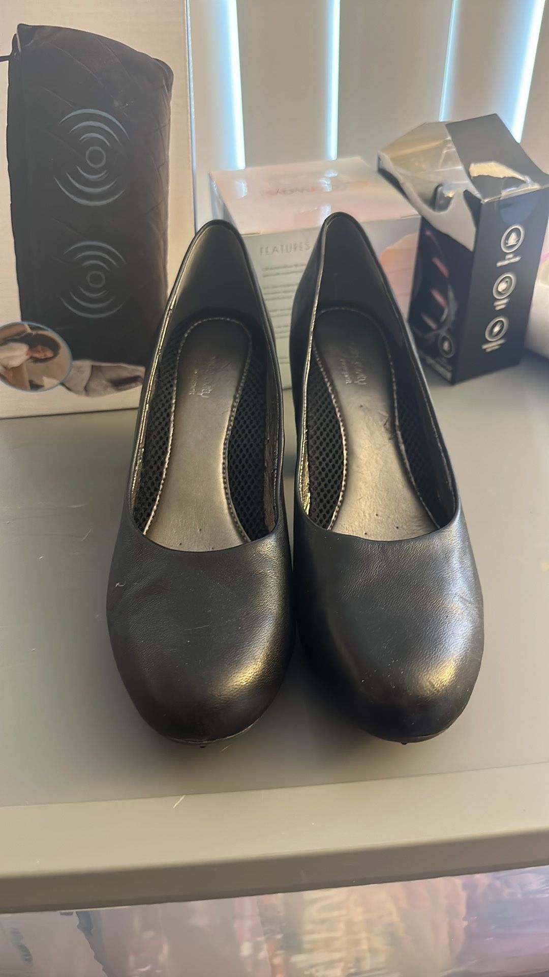 Easy Spirit Anti Gravity Pumps Heels 8.5 Black