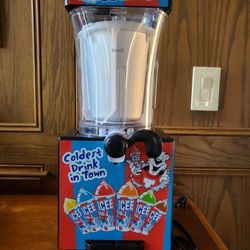 Iscream Genuine ICEE Brand Counter-Top Sized ICEE at Home Slushie Maker