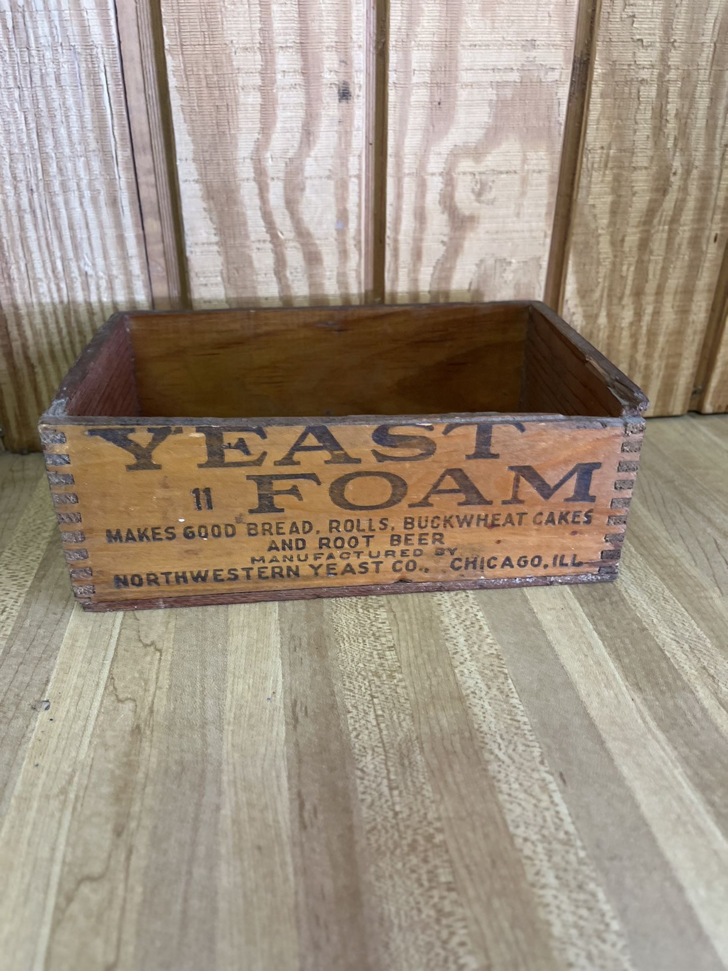 Vintage Small Wooden Crate