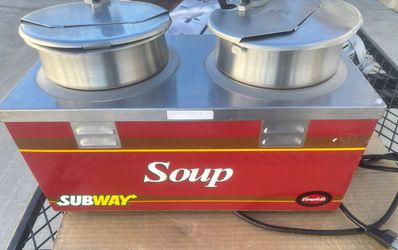 Stainless Steel Commercial Soup Warmer,  Countertop