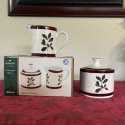 Sugar And Creamer Set