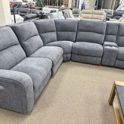 Pretty Sectional Sofa recliner 