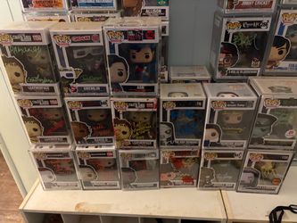 Signed Horror Funko Pops