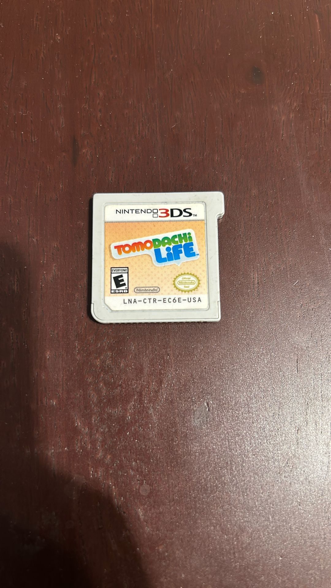 Nintendo 3Ds Tomodachi Life Cartridge Only.