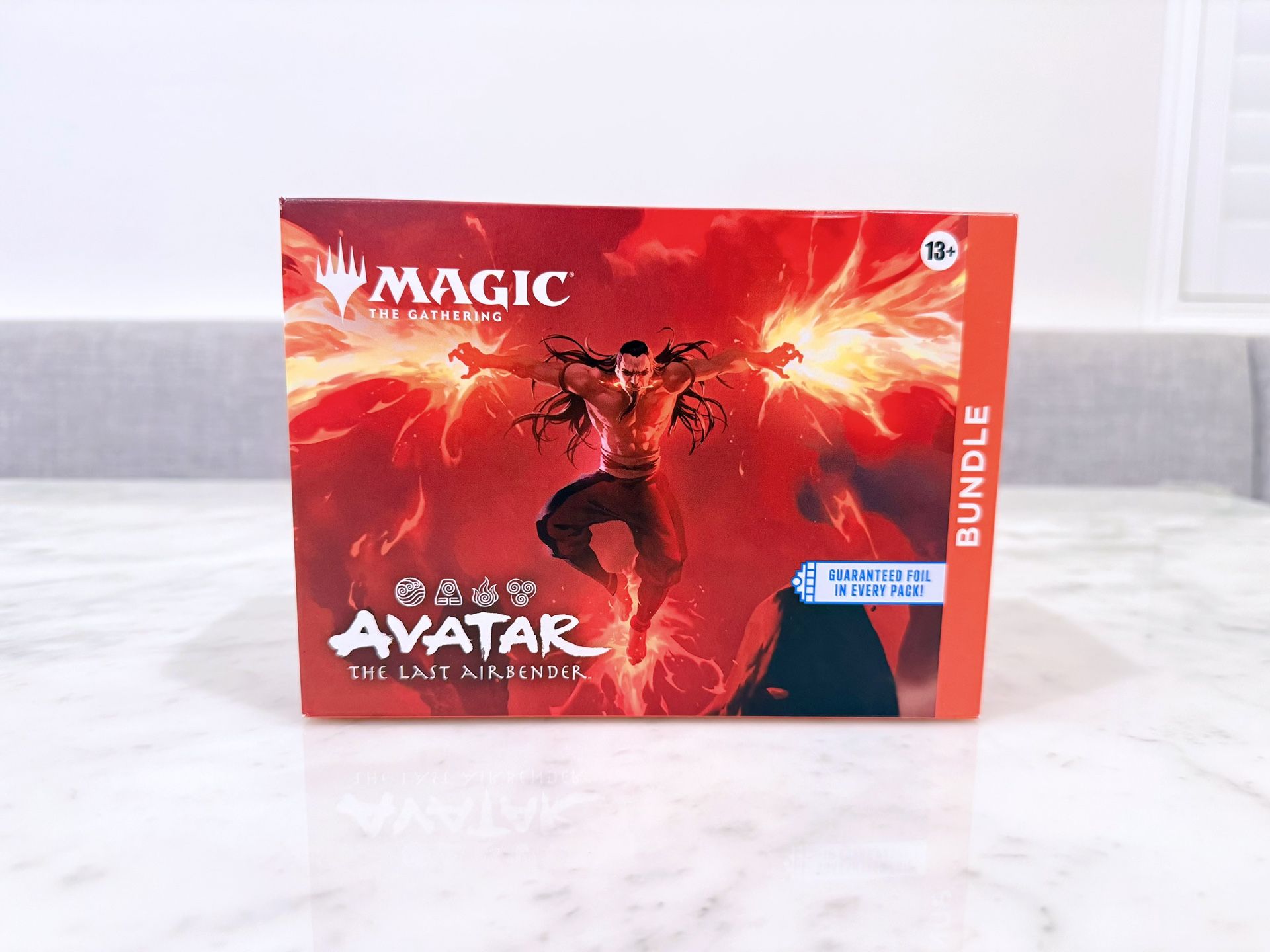 Sealed Magic the Gathering Avatar The Last Airbender Play Boosters Bundle Trading Card Game Collector Booster Authentic Rares, Foils and Full-Art