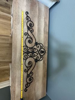 Decorative iron wall art