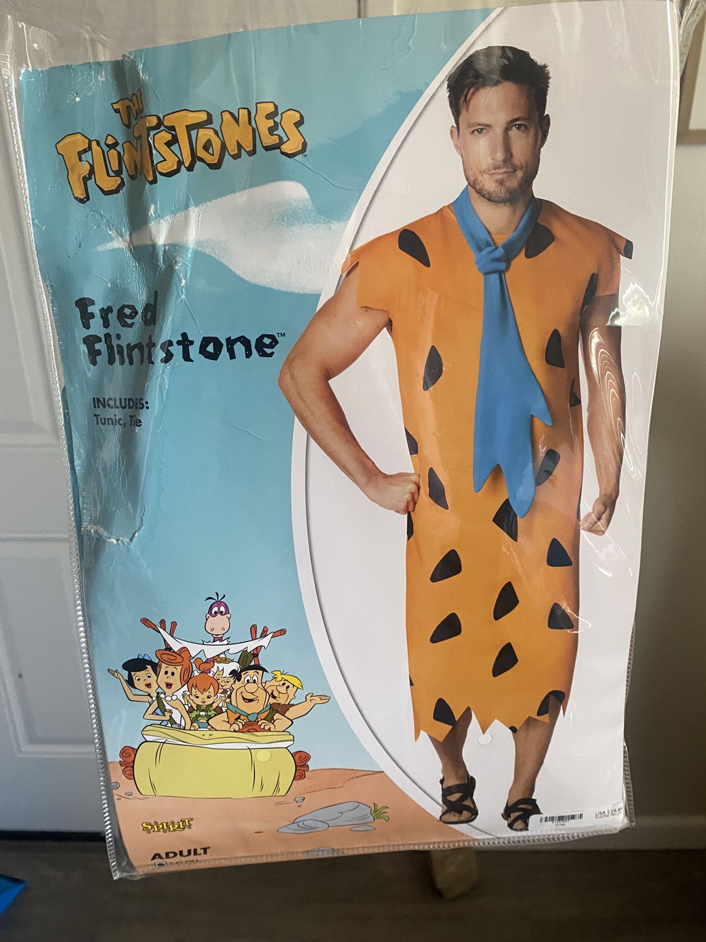 Halloween Costume -Fred Flintstones Size- L/XL