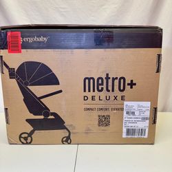 Ergobaby Metro+ Deluxe Compact Baby Stroller 48 Lb Skyline Shadow 