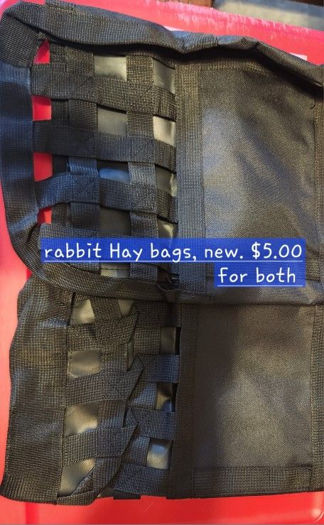 Rabbit Hay Feeder Bag