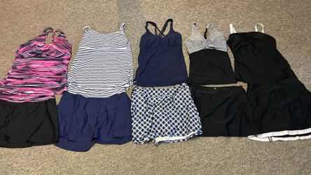 Size XL Swimwear bundle 5 tops and 5 matching bottoms