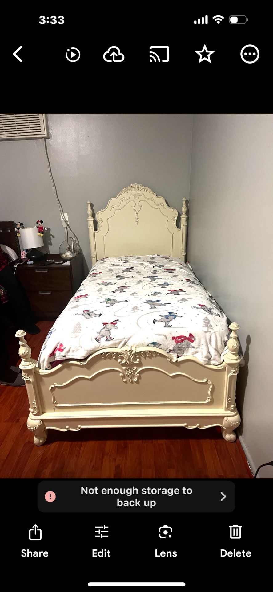 Twin Bed Furniture For Sale With Mattress Great Condition