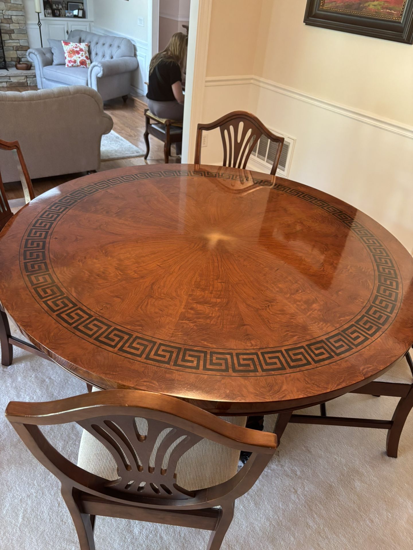 Designer Pedestal Table