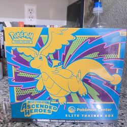 Pokémon ascended heroes etb Pokémon center