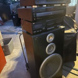 JVC STEREO SYSTEM VINYAGE