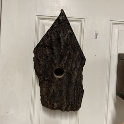 Tree Bark Birdhouses