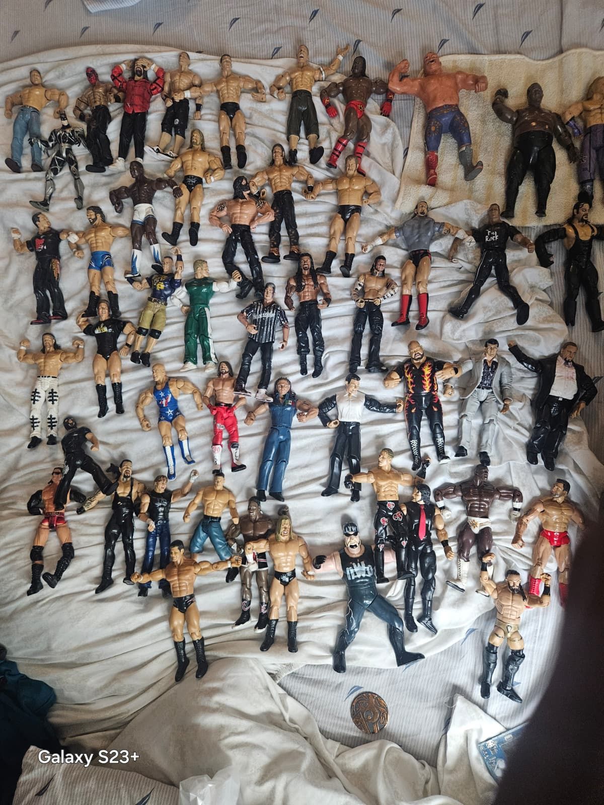 WWE 58 Figures!!!!!!