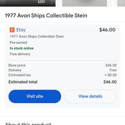 Collectible Stein
