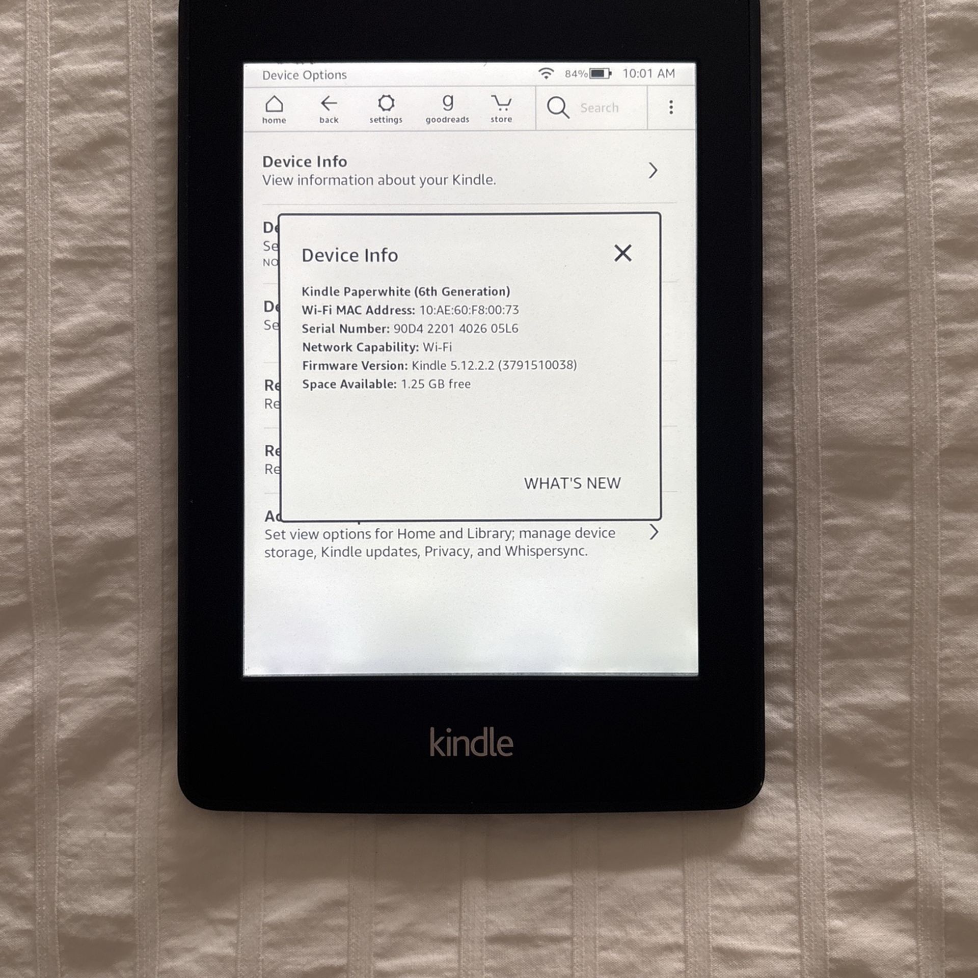 Kindle Paperwhite