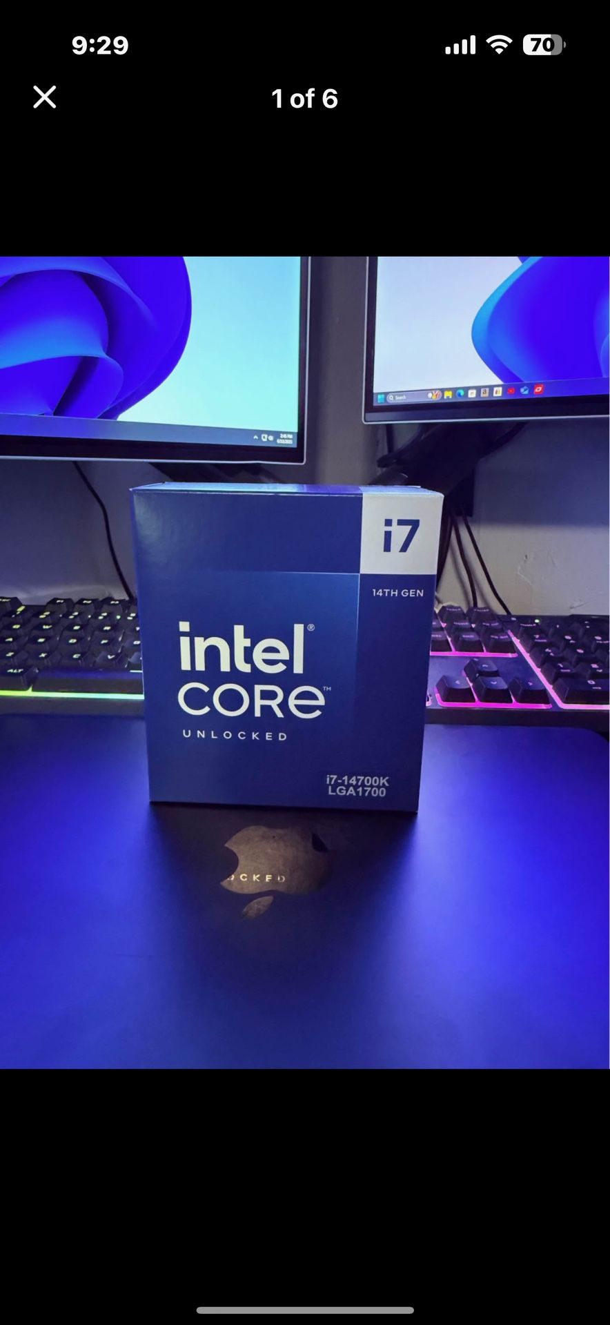 π₯οΈ Intel Core i7β14700K (14th Gen) β Brand New, Sealed