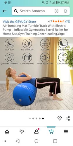 Inflatable Exercise Yoga Gymnastics Tube