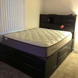 Storage Queen Bed 