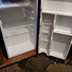 32 Inches Tall Mini Refrigerator  With freezer  at the top