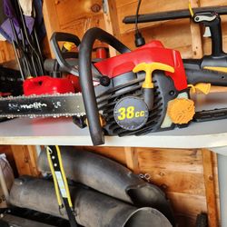 16" Homlite gasoline chainsaw