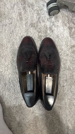 Leather classy shoes