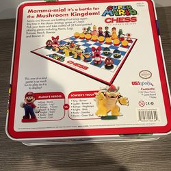 mario chess, USA-OPOLY, Super Mario Chess (in a Box)