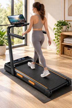 New Umay X5F Folding 3-in-1 Portable Treadmill with 16% Incline Max 6.5MPH Folding & Portable 3-in-1 Treadmill with 16% Adjustable Incline, Slim Compa