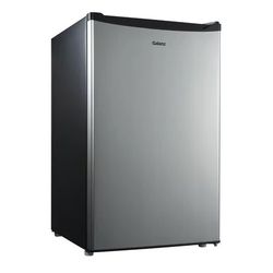 Galanz 4.3 Cu ft Single Door Mini Fridge, Stainless Steel Stainless - 4.3 cu ft