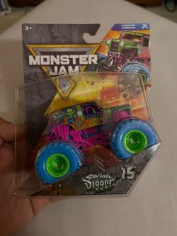 Monster Jam Cyberflare Son-uva Digger Series 47 Die-Cast Monster Truck New 2026