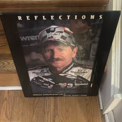 Dale Earnhardt Reflections Racing Wooden Plaque 
