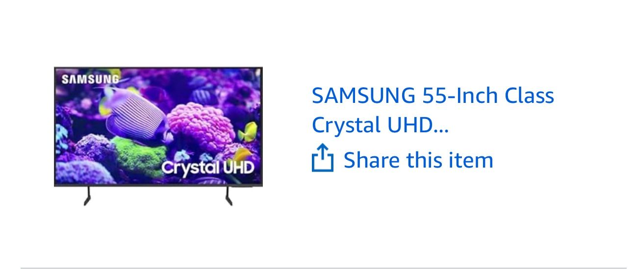 Samsung TV UHD 55